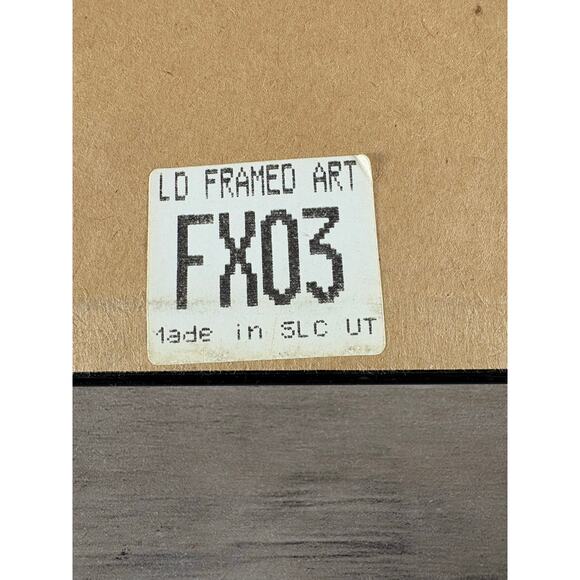 Felix the Cat 8.75" x 10 3/4 Inches Red Framed Double Matted Vintage Wall Art - Picture 3 of 3